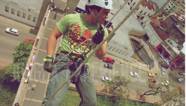 Rapeleando en la ciudad